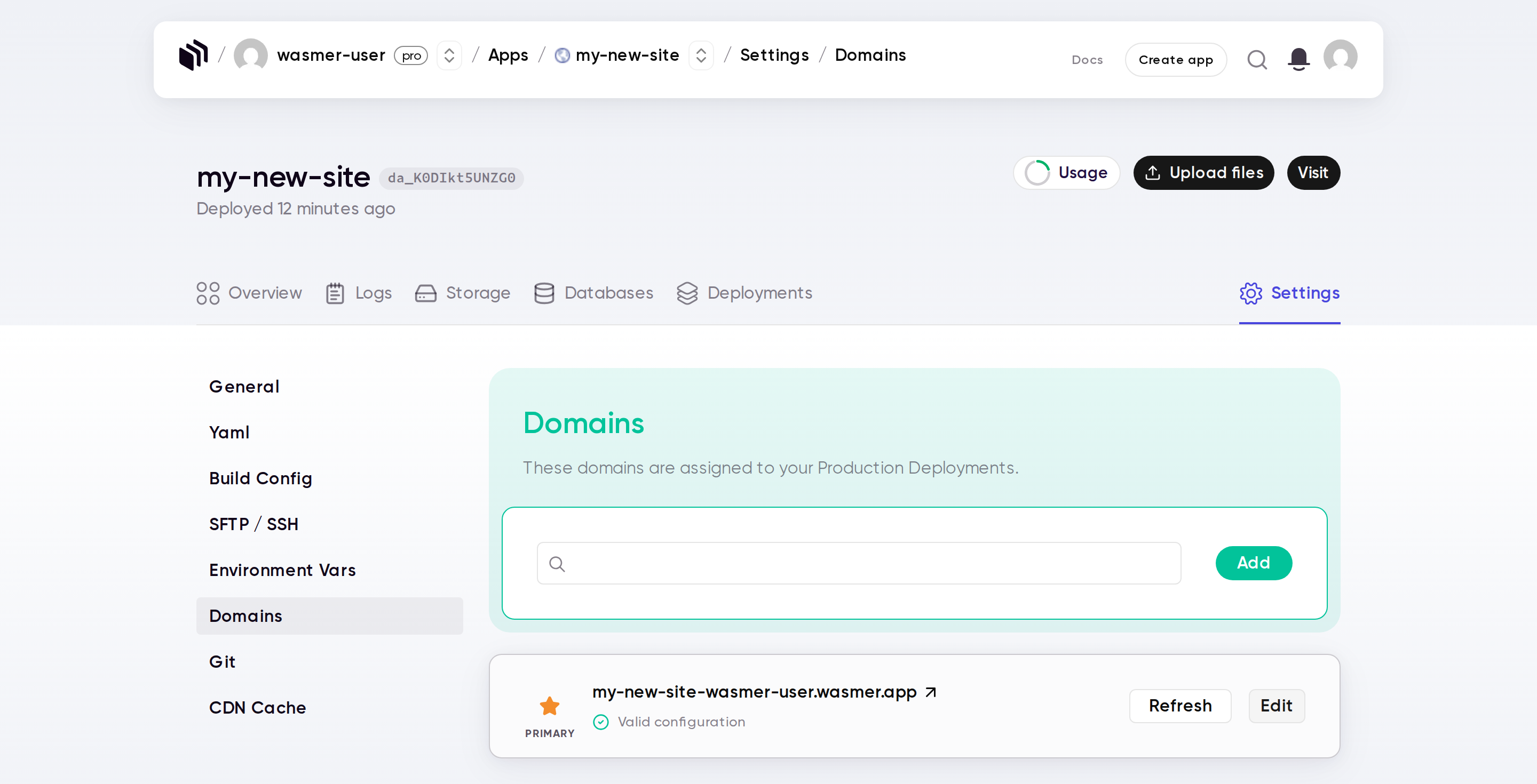 App Domains Overview